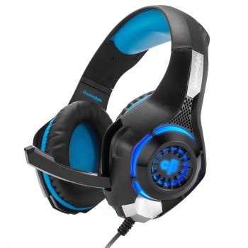 COSMIC BYTE GS420 HEADSET 7 COLOR LED WITH MIC (BLACK/BLUE) 